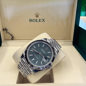 롤렉스 데이저스트 41mm 스틸 민트그린 쥬빌레