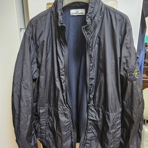 스톤아일랜드 크링클랩 블루 종 L