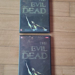 영화 DVD 이블데드 I II 2장 일괄