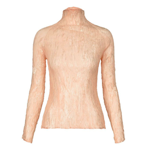 이세이미야케 호일 쉬폰 트위스트