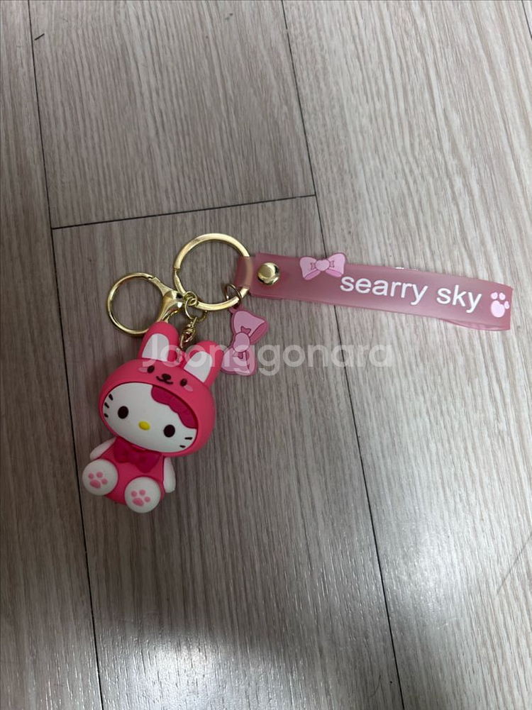 헬로키티 키링 쿠로미 키링--0