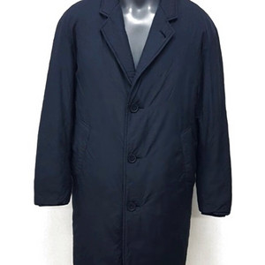 유니클로 U 르메르 롱 다운 패딩 코트 네이비 m