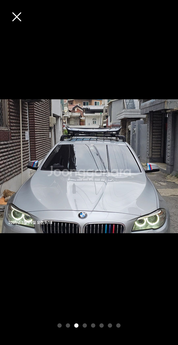 툴레 가로바 BMW 5시리즈 블랙 가로바세트--4