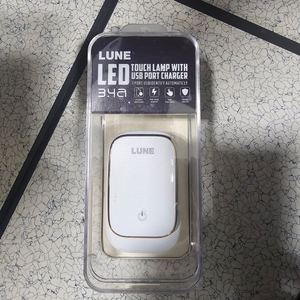 [미개봉·미사용] USB 3포트 충전기 (LED무드등)