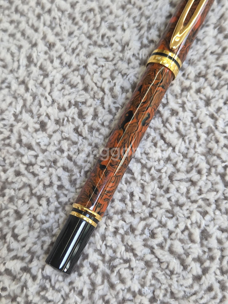 워터맨 맨 200 랩소디 레드 리플 F 만년필--1