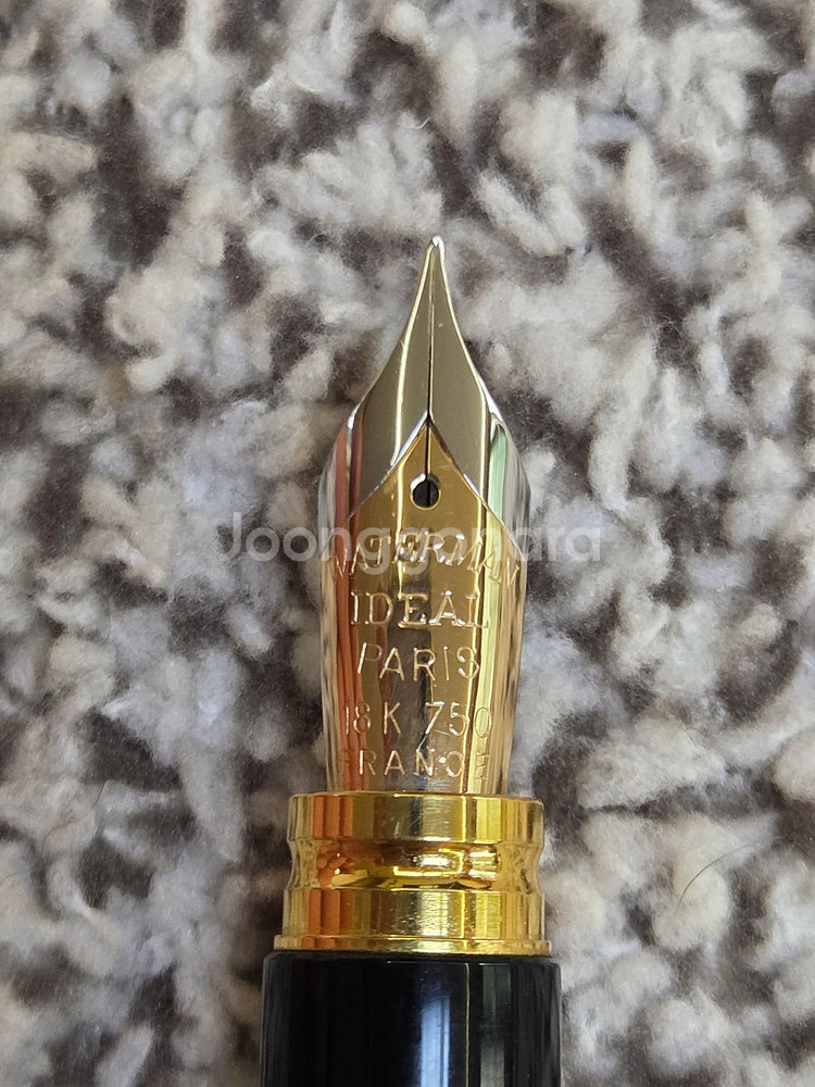 워터맨 맨 200 랩소디 레드 리플 F 만년필--5