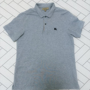 버버리 NEW 옥스포드 남성 반팔 티셔츠(L)그레이