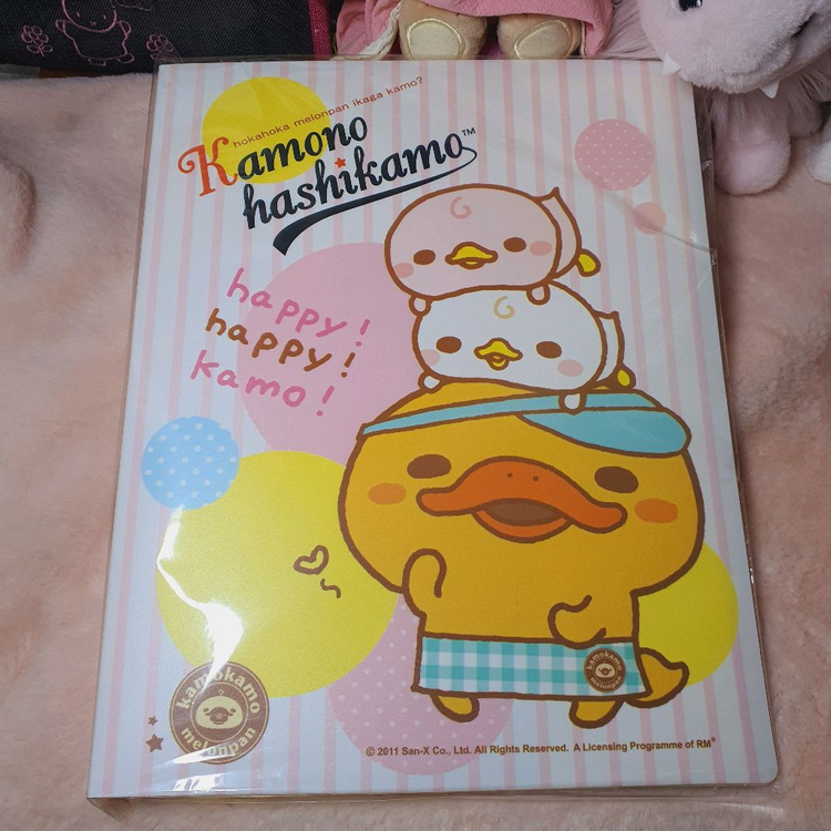 미개봉) 고전 카모노하시카모 마메고마 A4 클리어 화일 이미지