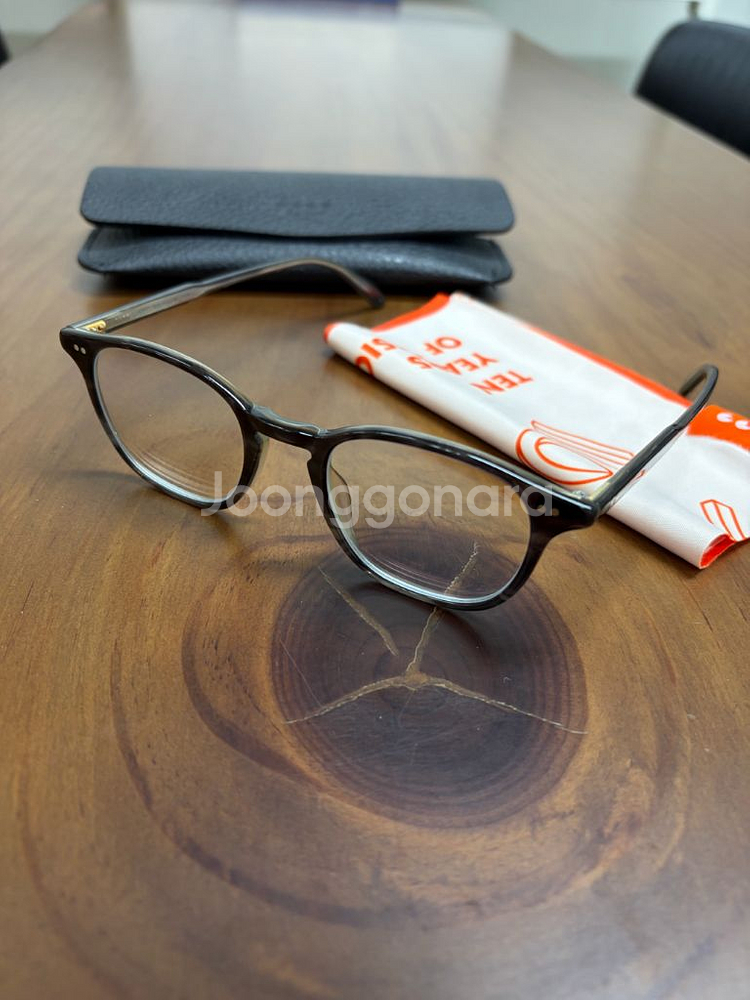 가렛라이트 클락 안경테 GITL 뿔테안경(다크브라운)--2