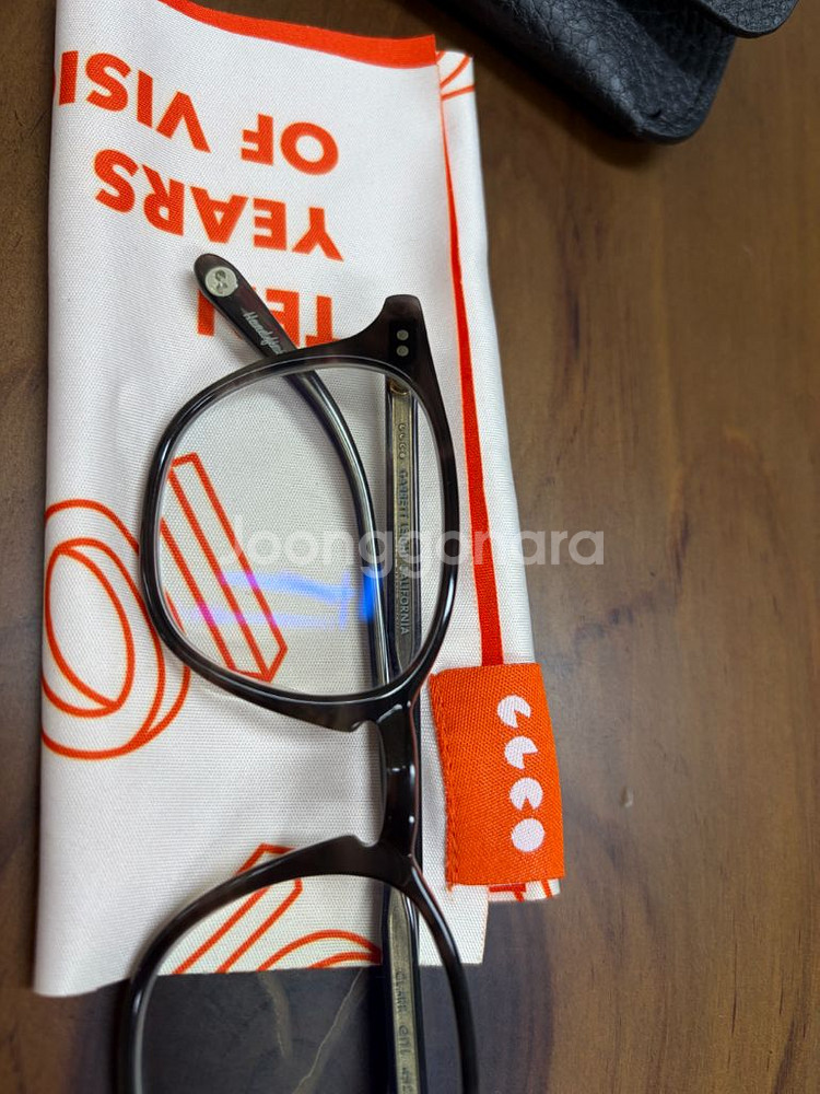 가렛라이트 클락 안경테 GITL 뿔테안경(다크브라운)--3