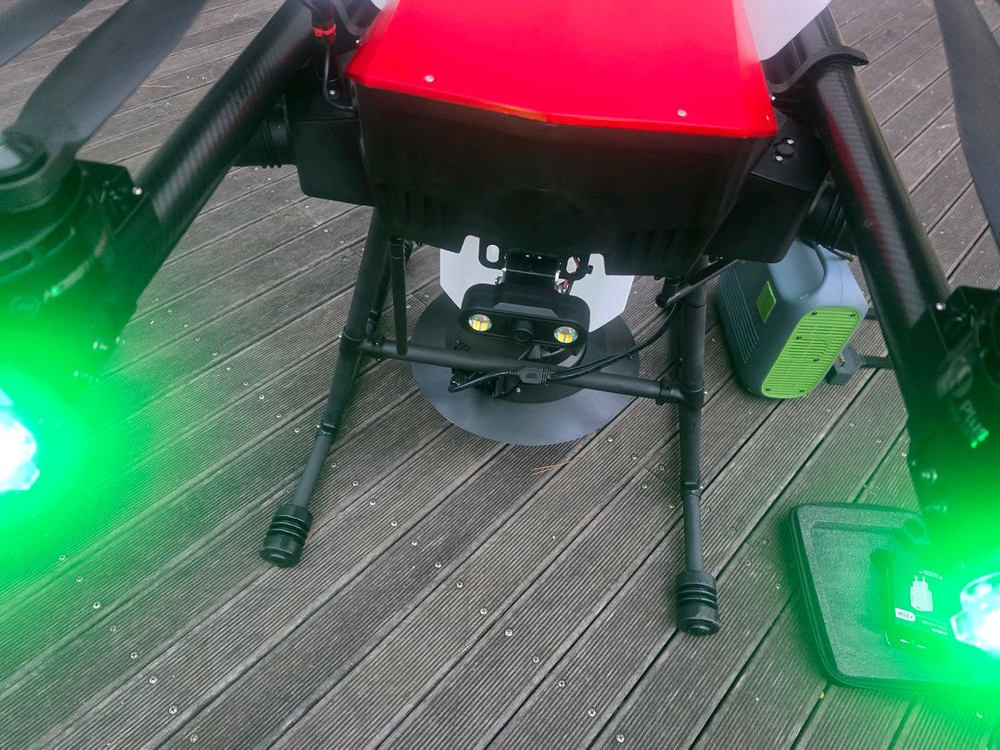 입제(비료살포) 드론 (프레임 외 모두 신품!)--2