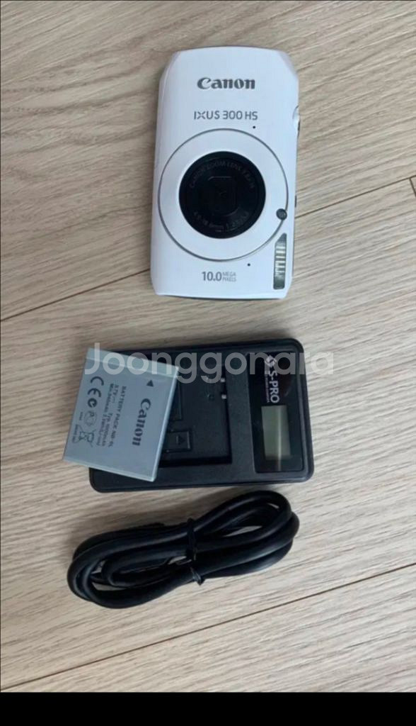 캐논 익서스300 HS 화이트 팝니다. 디카 카메라--0