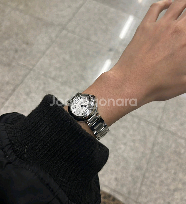 까르띠에 발롱블루 다이아인덱스--0