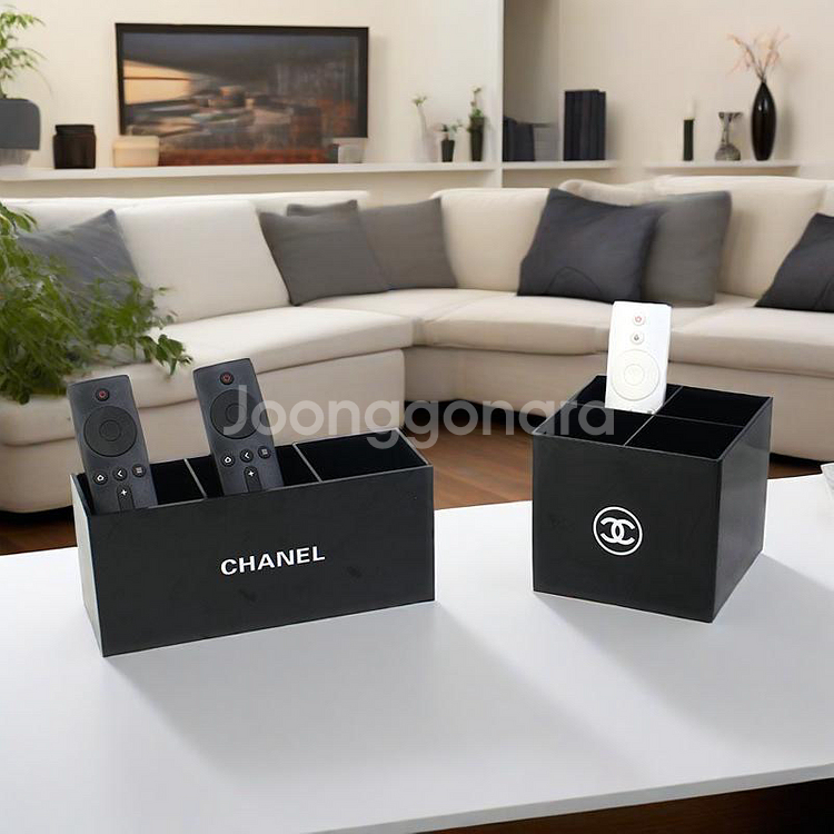 샤넬 브러쉬 립스틱 정리함 블랙--3