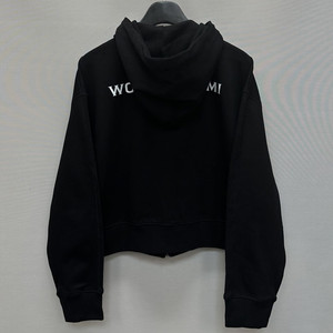 우영미 그라데이션 엠보싱 백로고 후드티 ( 36 )