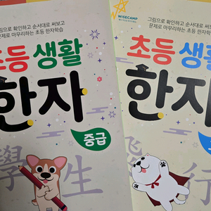 비상 초등 생활 한자 중급, 고급 2권