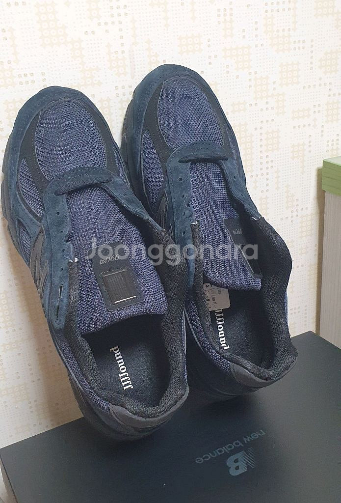 [280] 뉴발란스 990 v4 자운드 네이비 블랙--5