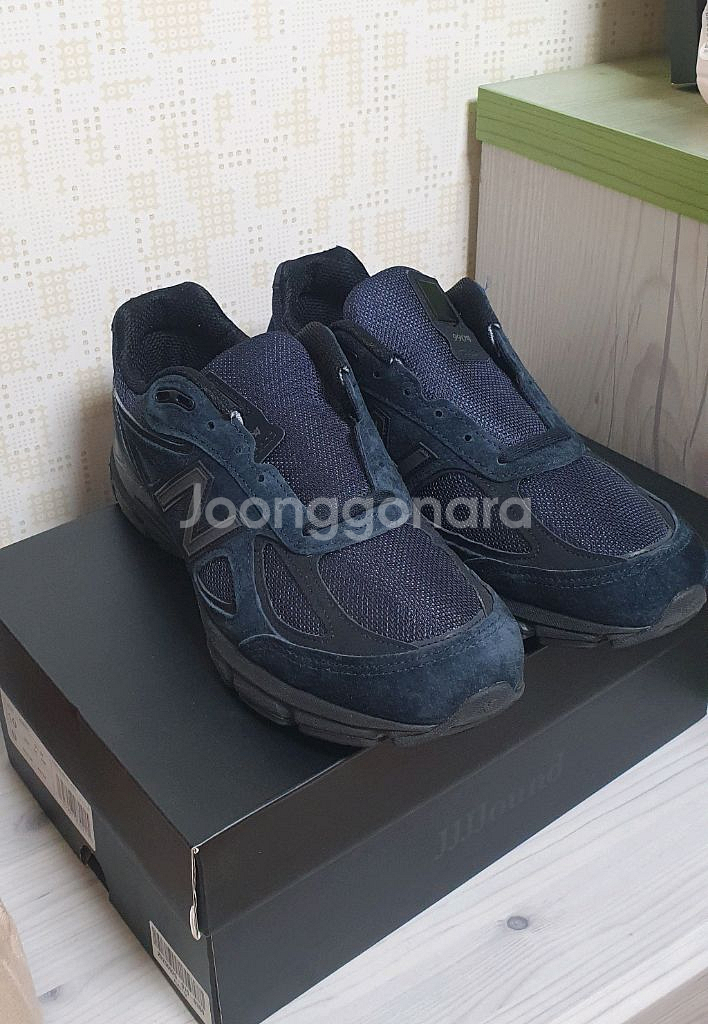 [280] 뉴발란스 990 v4 자운드 네이비 블랙--2