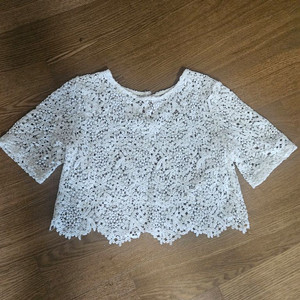 다바걸 레이스 블라우스 55사이즈