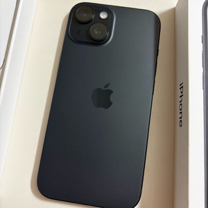 아이폰15 256GB 블랙 풀박스