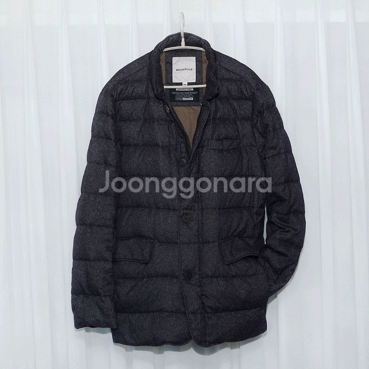 빈폴 피그먼트워싱 디테처블 구스다운 패딩 투인원 자켓--1