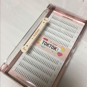 톡톡하라 필터 가닥 언더 속눈썹 6-7mm