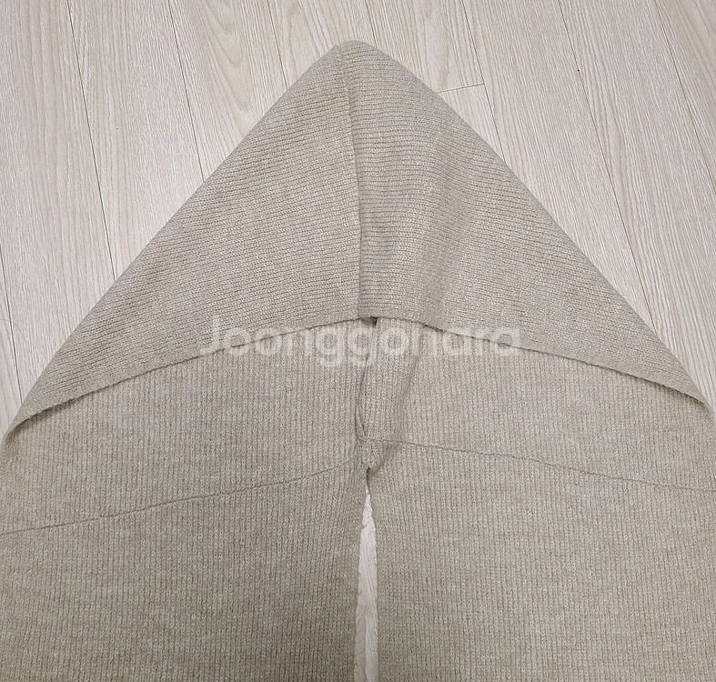 (미착용) 자라 후드머플러 니트머플러--1