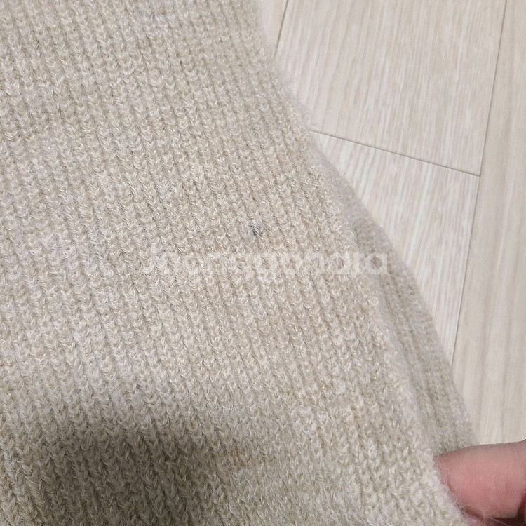 (미착용) 자라 후드머플러 니트머플러--7