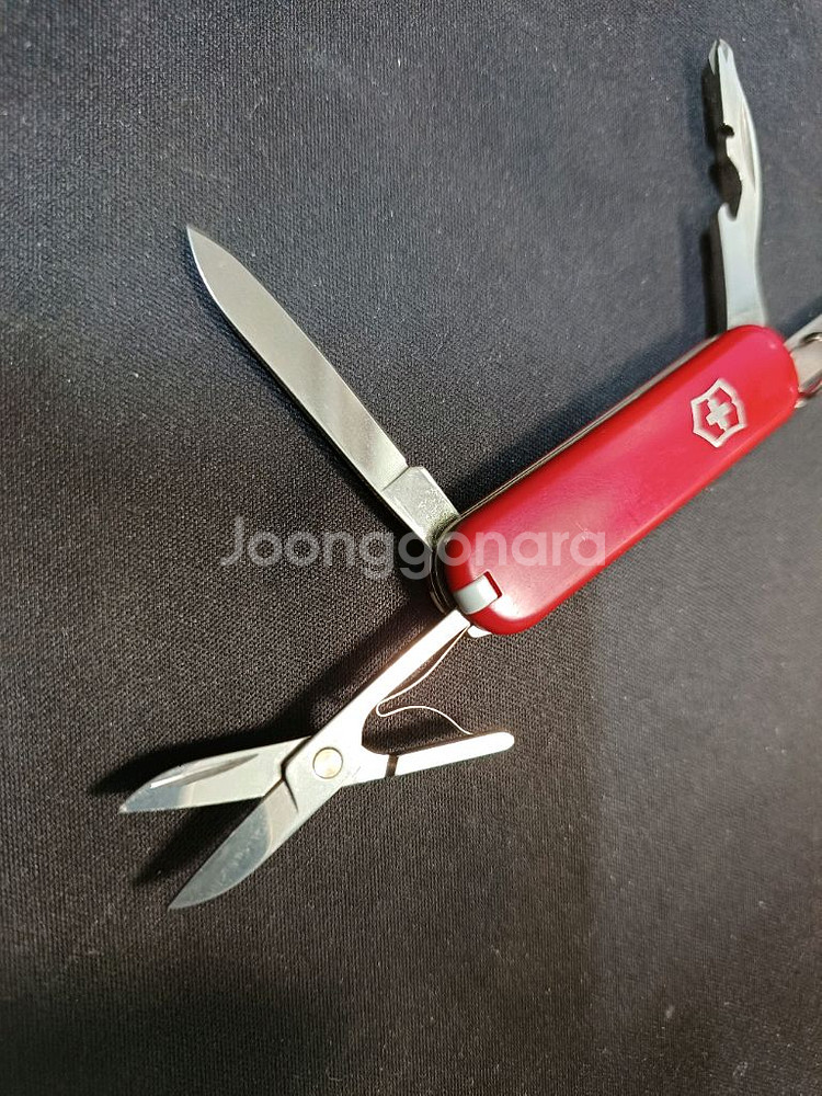 빅토리녹스(SAK) 키체인 멀티툴 램블러 레드--5