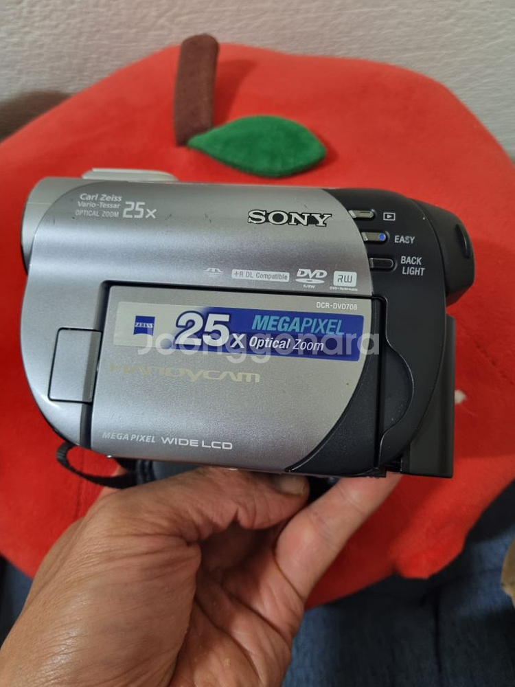 소니 dcr-dvd708 빈티지 캠코더 핸디캠--0
