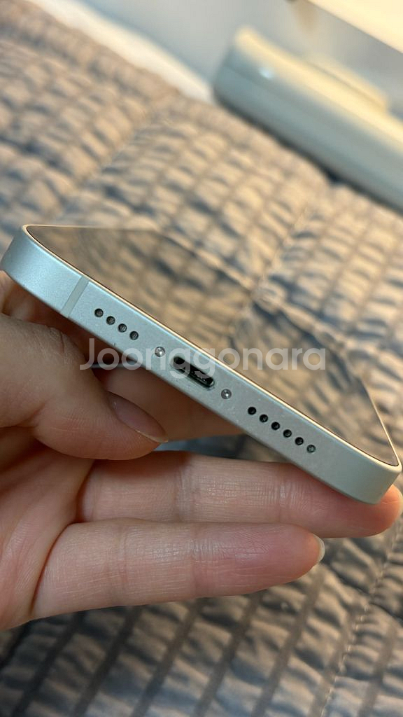 아이폰14 플러스(화이트) 256기가/배터리성능 80%--3