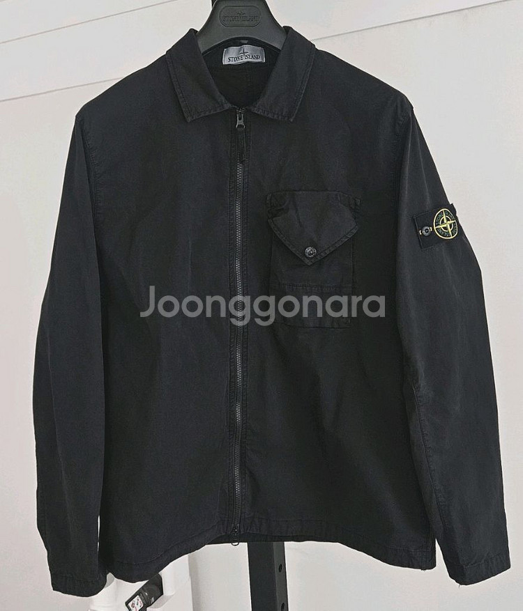 스톤아일랜드 23FW 개버딘 오버셔츠 XL--0