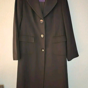 김연주 캐시미어100% 블랙 롱코트66