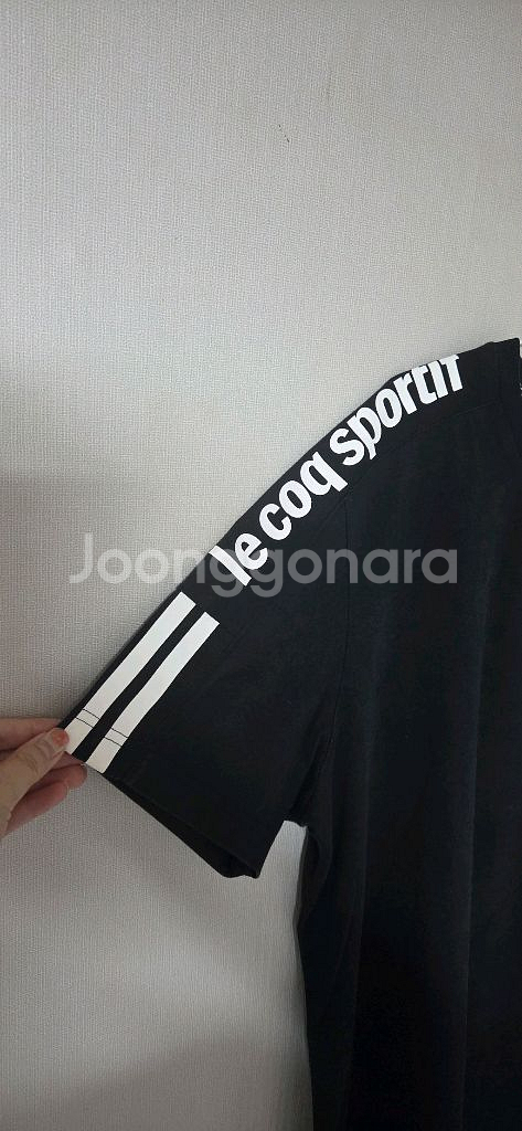 르꼬끄 스포르티브 에센셜 레귤러핏 반팔 티셔츠 100--1