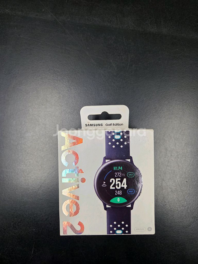 갤럭시워치 액티브2 골프에디션 44mm, 스마트 캐디(충전기O)--0