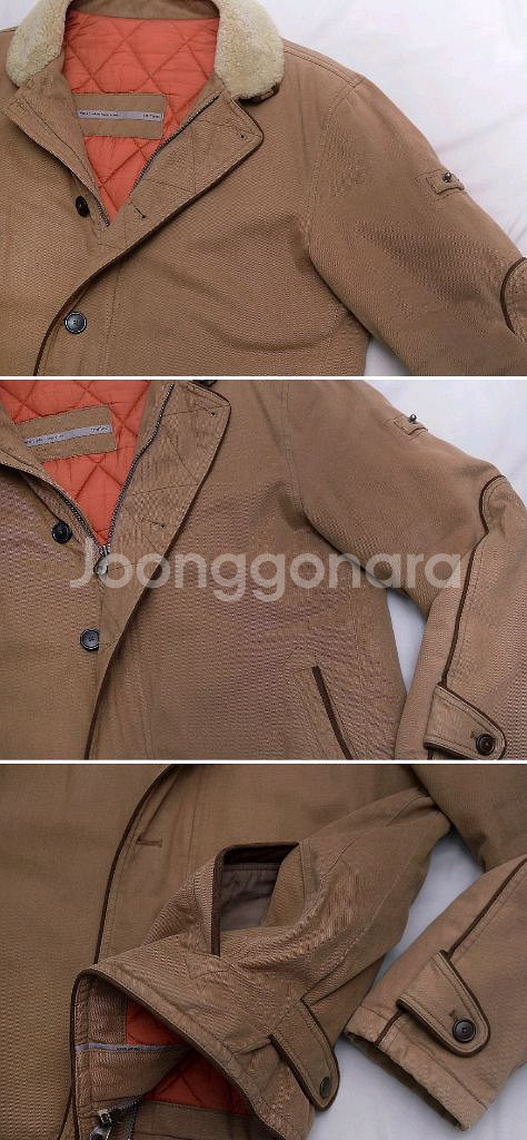 시리즈 양모 시어링카라 트윌코튼 덱자켓 (105+)--7