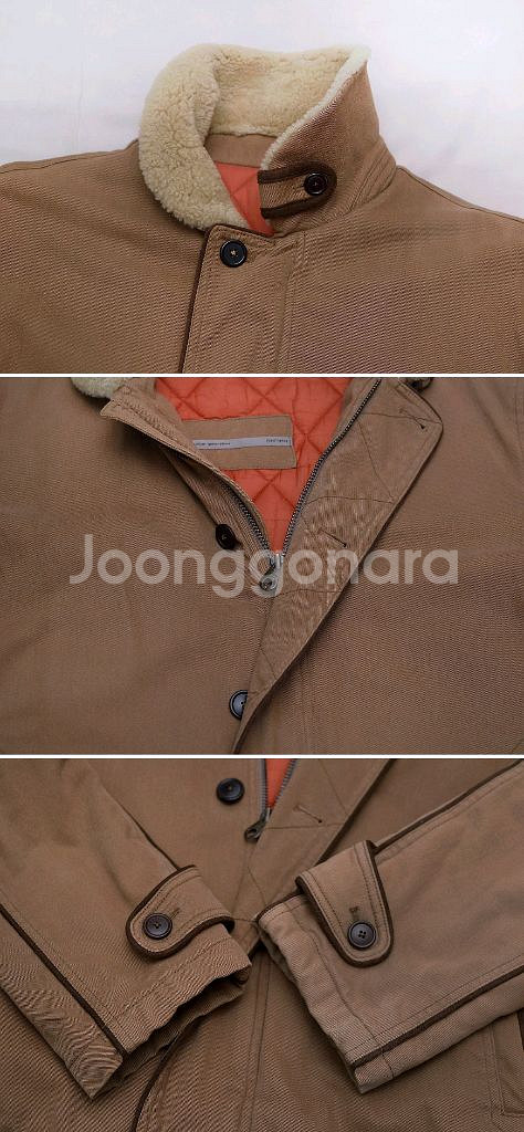 시리즈 양모 시어링카라 트윌코튼 덱자켓 (105+)--8