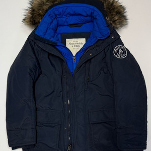 희귀!! 아베크롬비 이중 내피 후드 패딩 점퍼 L