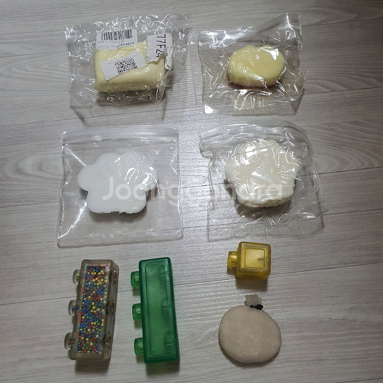 말랑이 스퀴시 장난감 젤리블록스 레고 블럭 스트레스볼--1