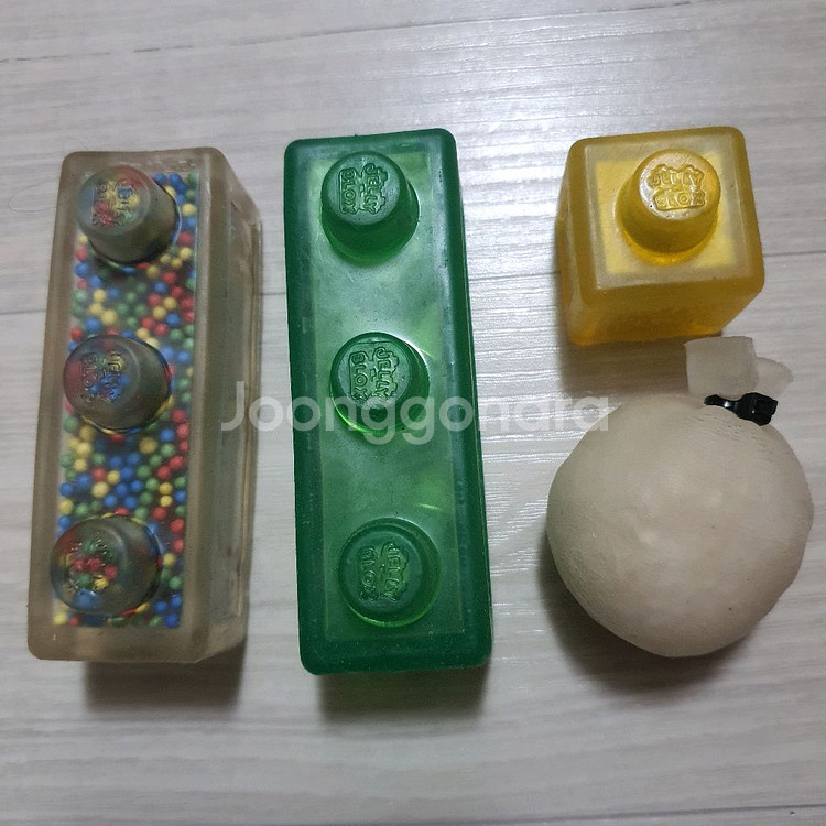 말랑이 스퀴시 장난감 젤리블록스 레고 블럭 스트레스볼--8