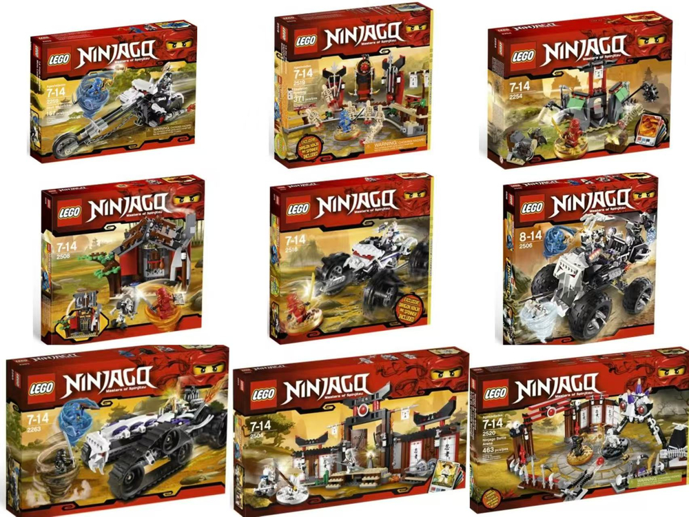 (구매) 레고 닌자고 시리즈의 뱀부족 해골부족 드래곤 이미지