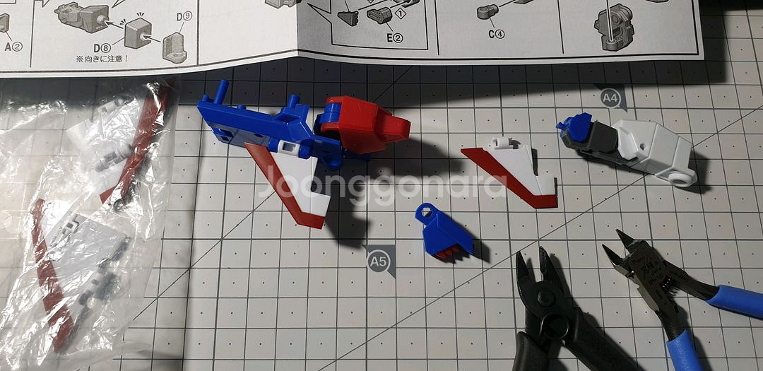 반다이 SMP 파이버드1 조립품--4