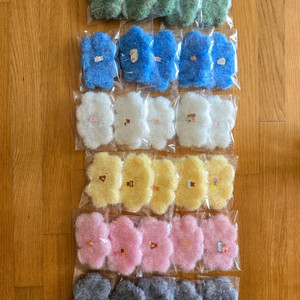 핸드메이드 뜨개 수세미