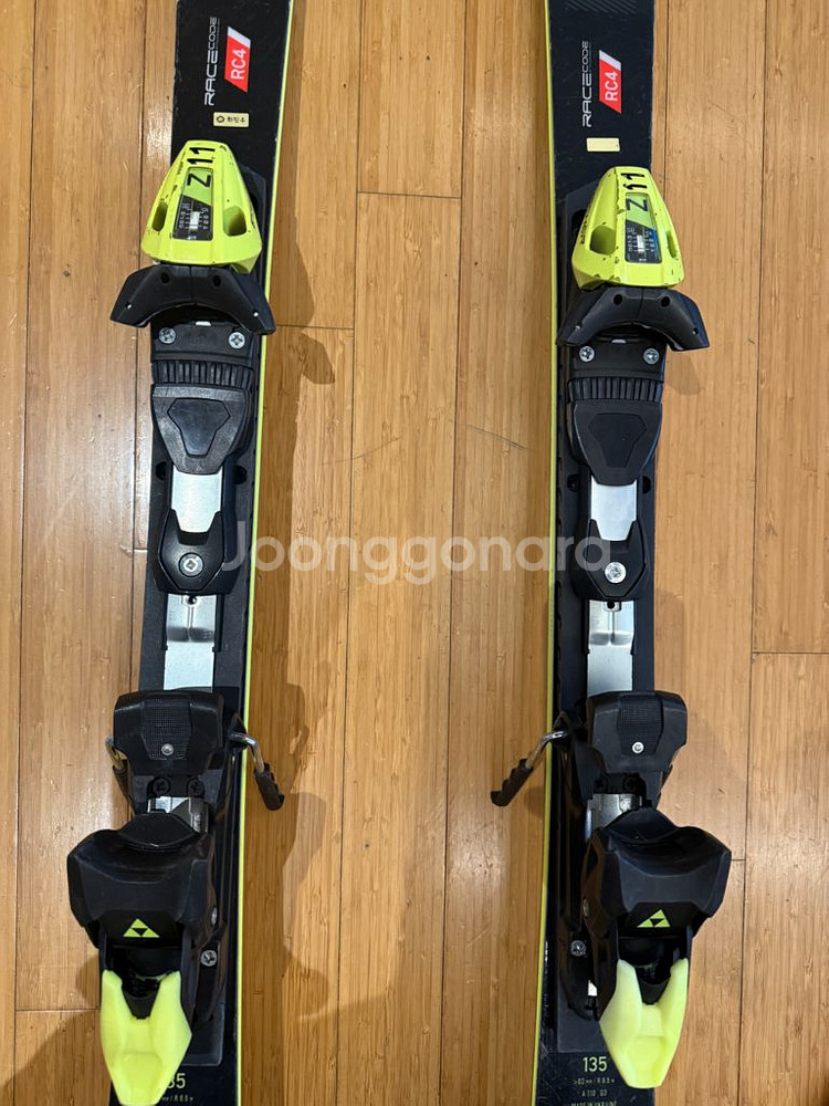 피셔 rc4 sl 주니어 스키 135--2
