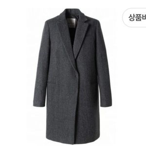 빈폴 레이디스 헤링본 싱글 코트 95