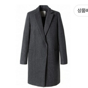빈폴 레이디스 헤링본 싱글 코트 95