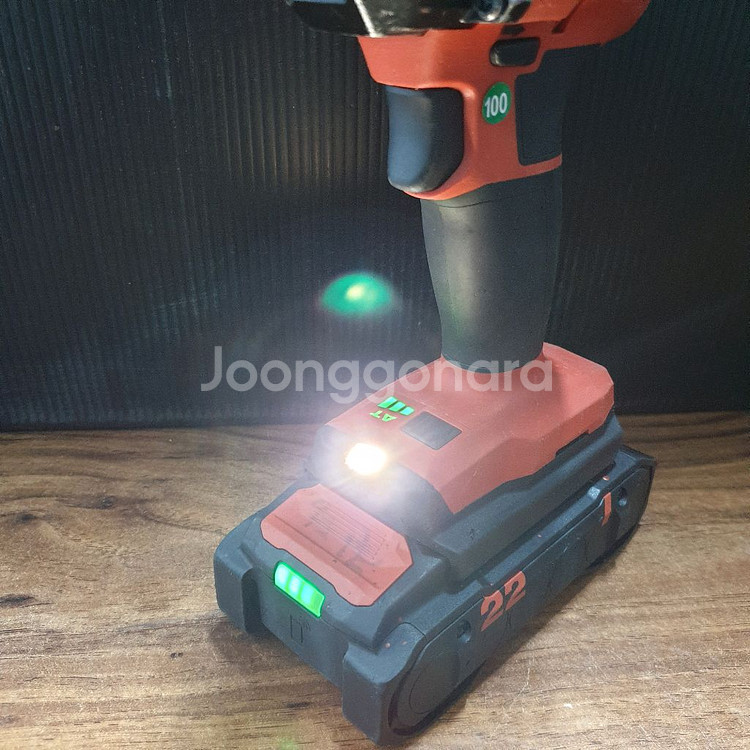 HILTI]힐티뉴런충전임팩렌치SIW4AT22배터리포함--4