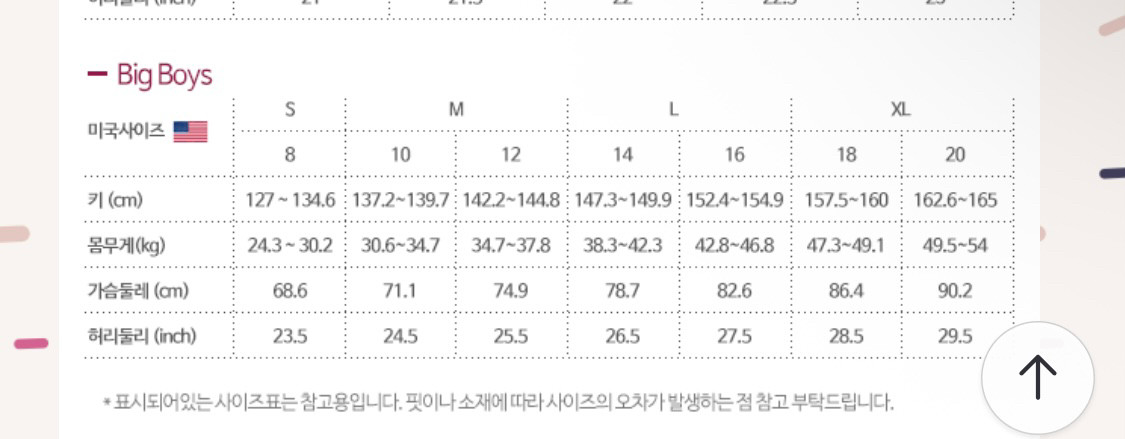 타미힐피거 키즈 바람막이 점퍼자켓 L (새상품) 이미지