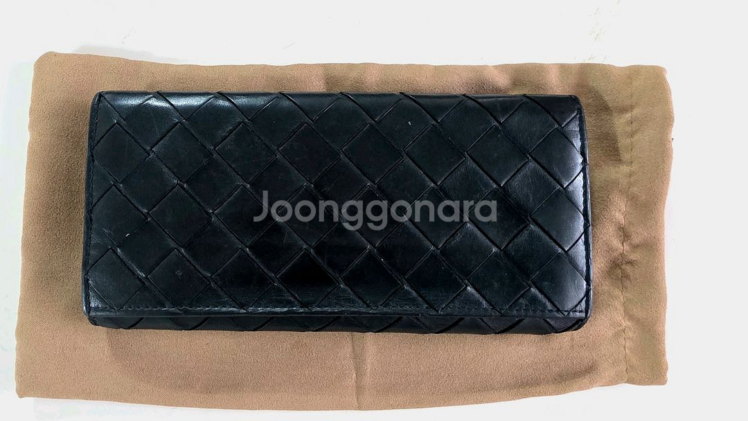 보테가 베네타 인터루치아 장지갑--5