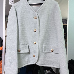 한섬SJ트위드 자켓